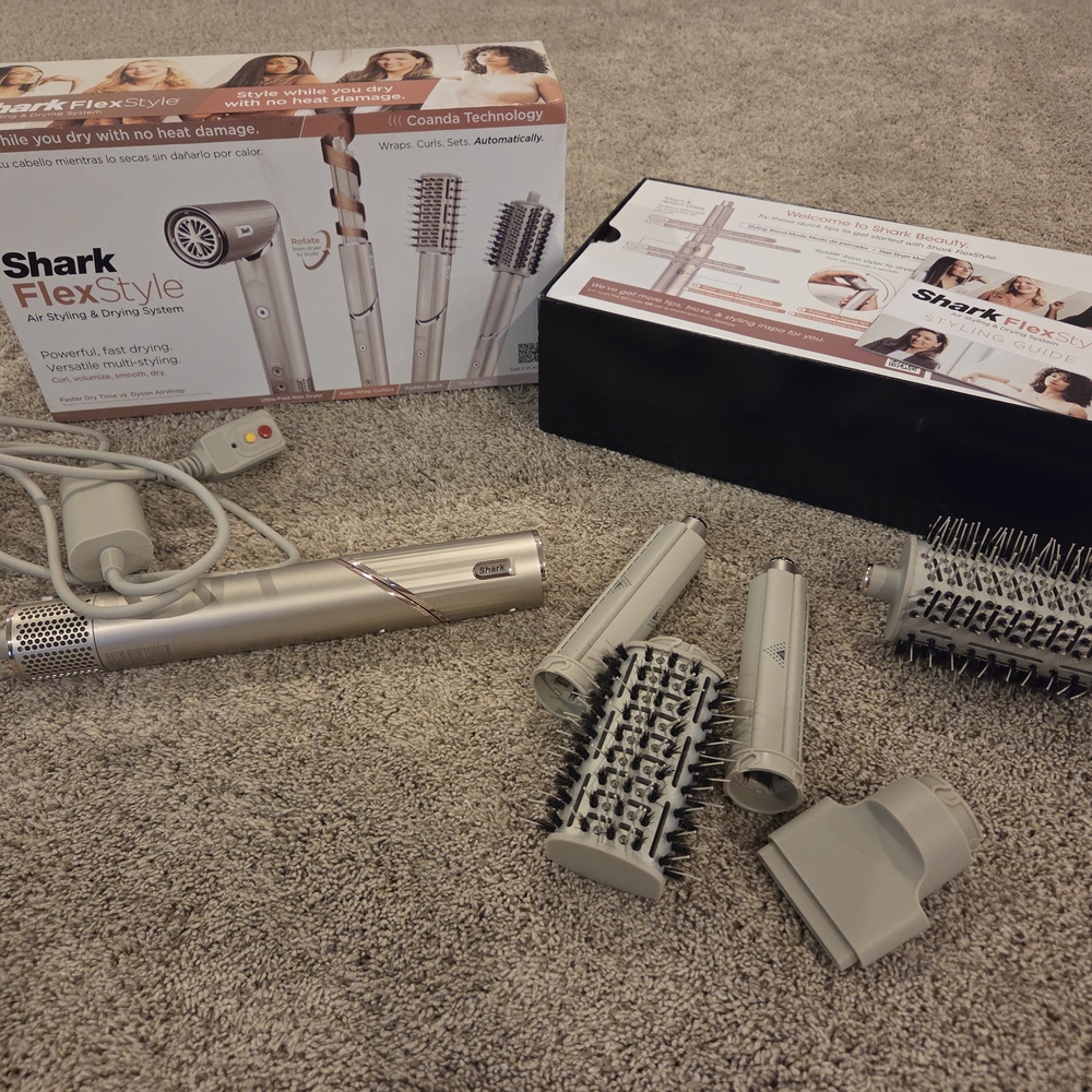 Shark FlexStyle Hair Styling & Drying System - Silver